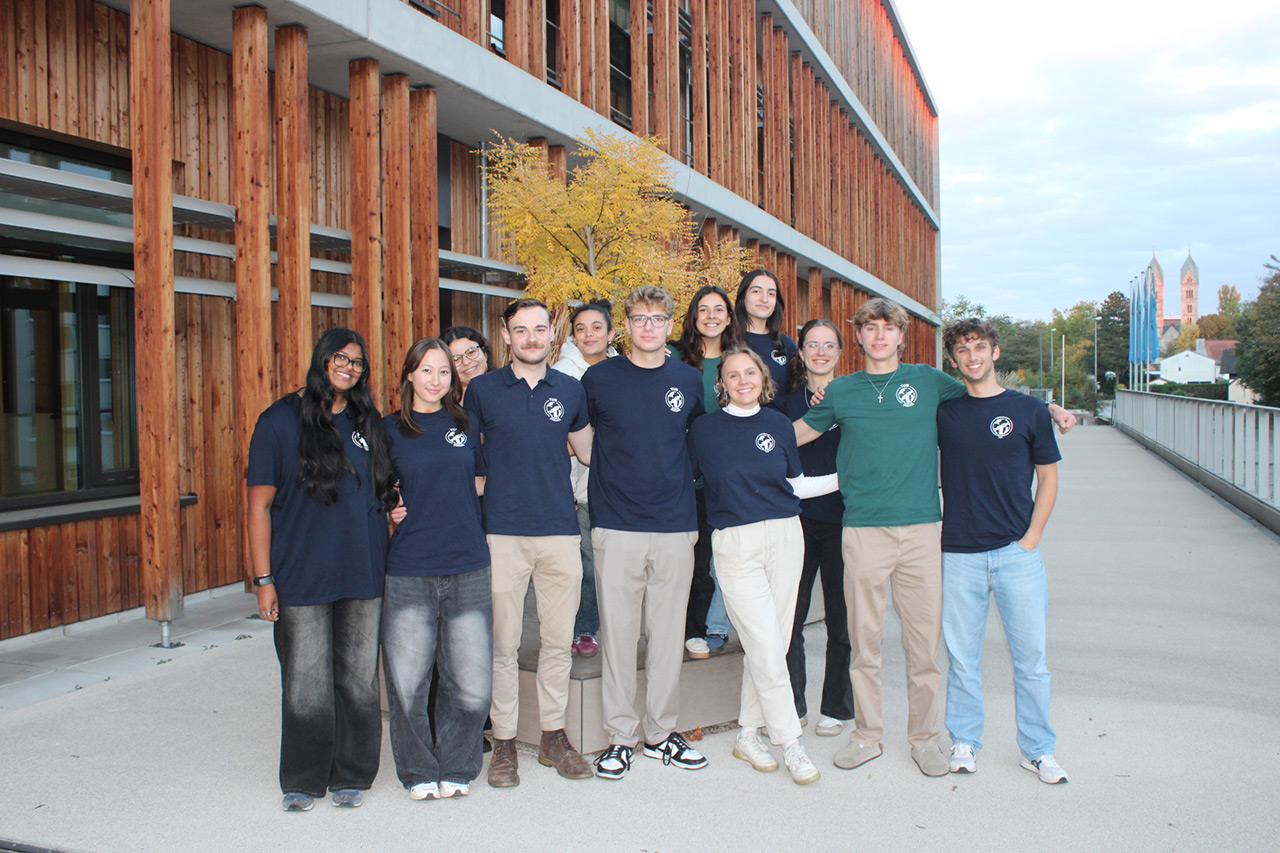 Group photo of the student representatives