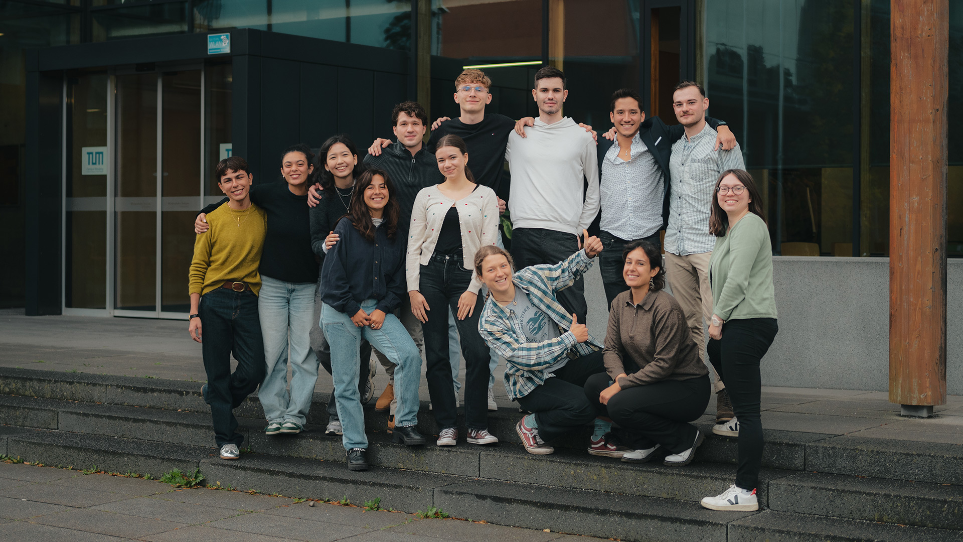 Group shot of the Student Council at TUMCS